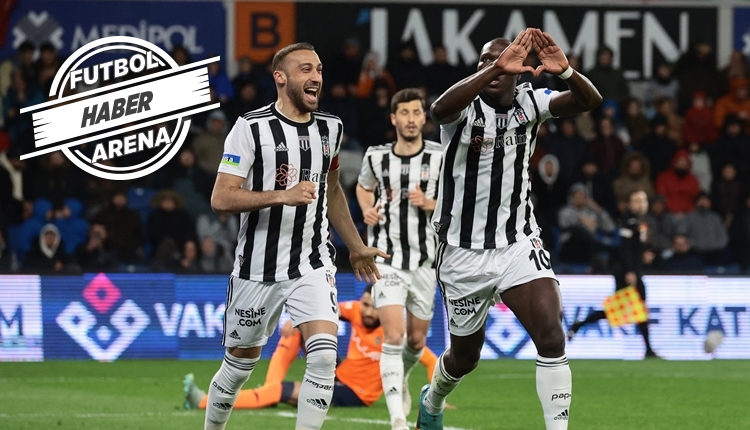 Beşiktaş zorlu Başakşehir engelini 2 golle geçti (İZLE)