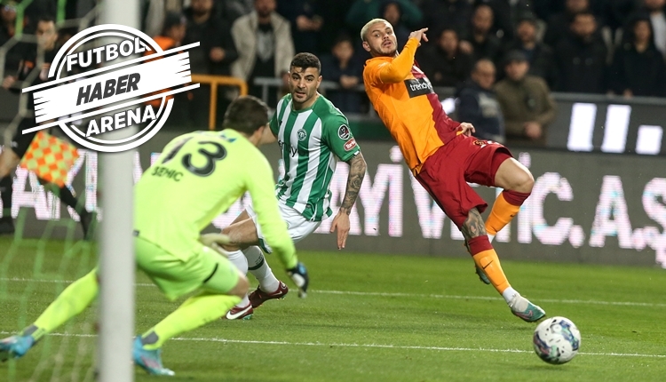 Lider Galatasaray, Konyaspor deplasmanında kaybetti (İZLE)