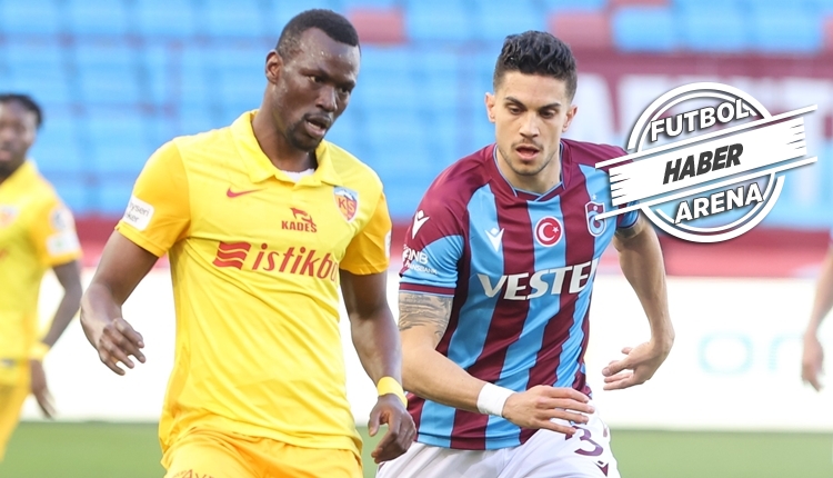 Trabzonspor 3-4 Kayserispor maç özeti ve golleri (İZLE)
