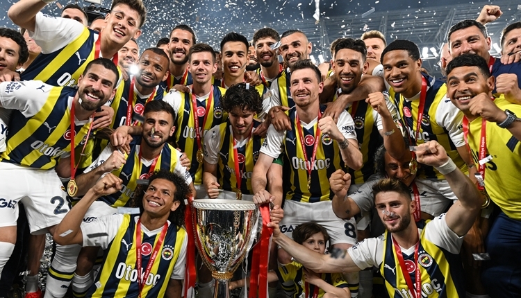 Türkiye Kupası şampiyonu Fenerbahçe (İZLE)