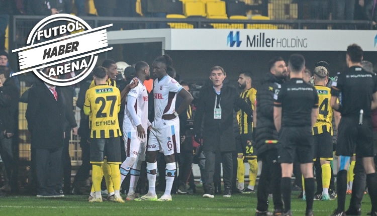 Flaş! İstanbulspor, Trabzonspor maçında sahadan çekildi