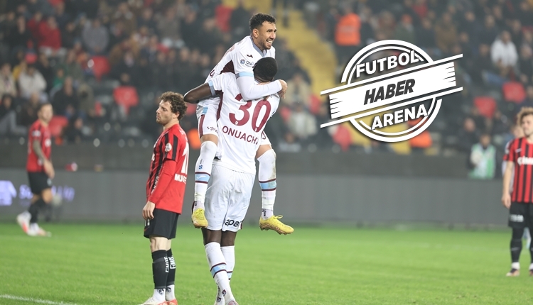 Gaziantep FK 1-3 Trabzonspor maç özeti ve golleri (İZLE)