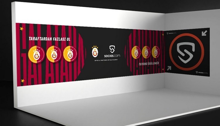 Galatasaray Fan Token sahipleri taraftar locasının tasarımını belirledi