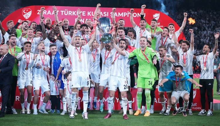 Türkiye Kupası şampiyonu Beşiktaş (İZLE)
