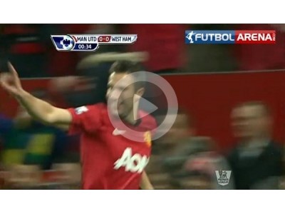 Manchester Utd 1-0 West Ham Geniş Özet