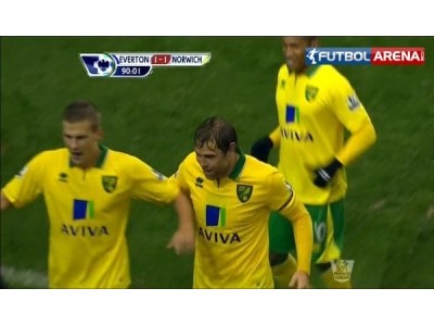 Everton 1-1 Norwich Geniş Özet