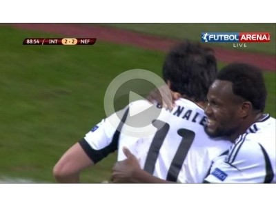 İnter 2-2 Neftchi Maç Özeti