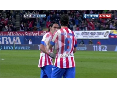 Falcao çıldırdı tam 5 gol attı