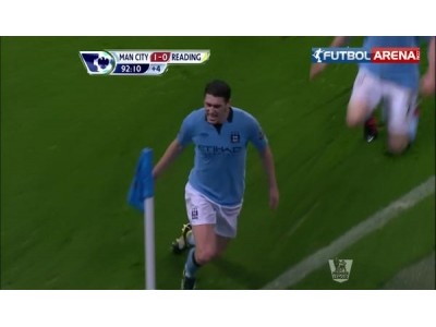 Manc. City 1-0 Reading Maç Özeti