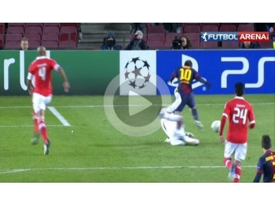 Messi'nin sakatlandığı an