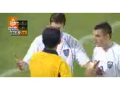 Hakem çıldırdı 7 kez penaltı tekrarlattı.