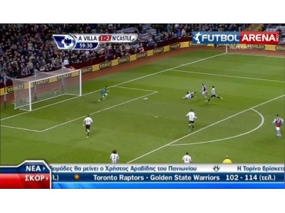 Aston Villa 1 - 2 Newcastle Maç Özeti