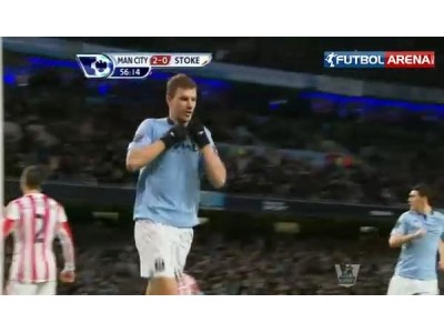 Manchester City 3 - 0 Stoke Maç Özeti