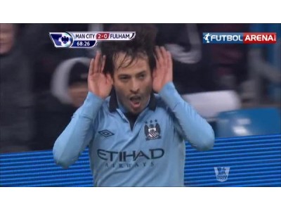 Manchester City 2 - 0	Fulham Maç Özeti