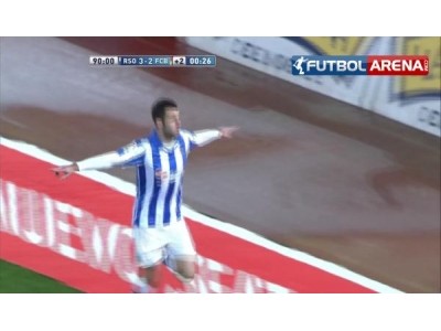 Real Sociedad 3-2 Barcelona Maç Özeti