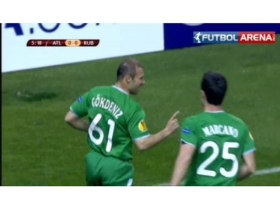 Gökdeniz'den Atletico Madrid'e gol