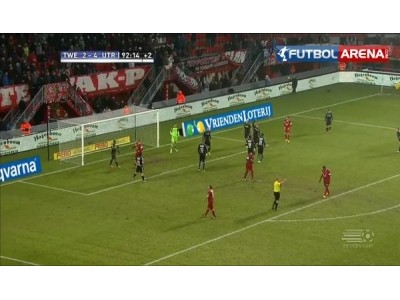  Twente 2 - 4	 Utrecht Maç Özeti