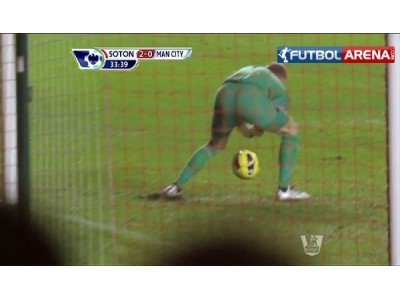 Joe Hart'tan büyük hata 