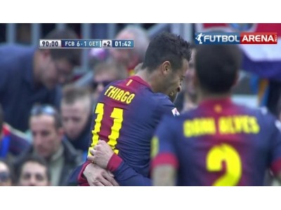 Barcelona 6 - 1 Getafe Maç Özeti