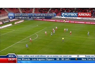 Yunanistan'dan müthiş goller