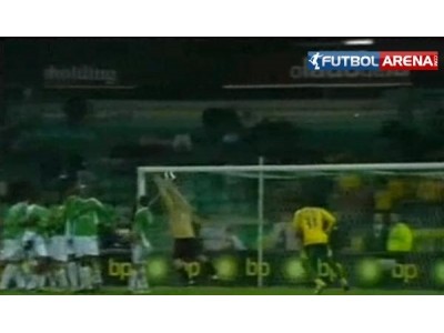 221 Km hızla gol. Topu göremedik.