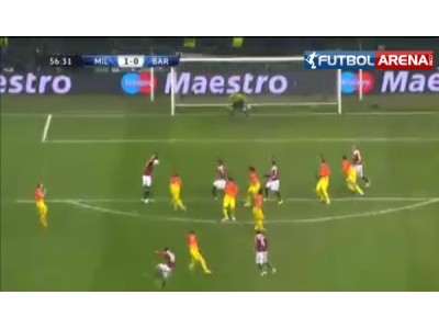 Milan'dan tartışmalı gol