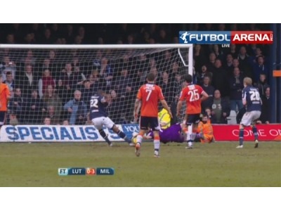 Luton 0 - 3 Millwall FA Cup