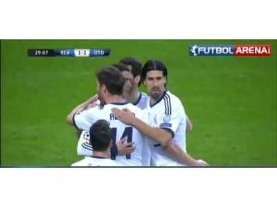 Real Madrid 1-1 Manchester Utd İLK YARI ÖZETİ