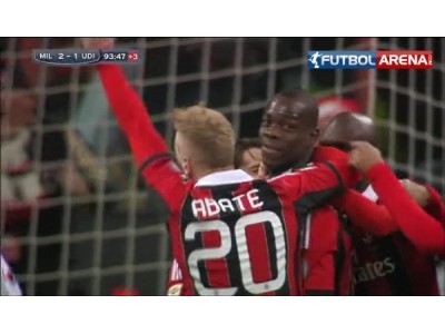 AC Milan 2 - 1 Udinese Maç Özeti