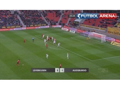 Leverkusen 2 - 1	Augsburg Maç Özeti