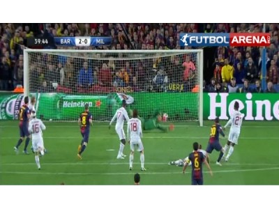 Barcelona 2-0 Milan | İlk yarı