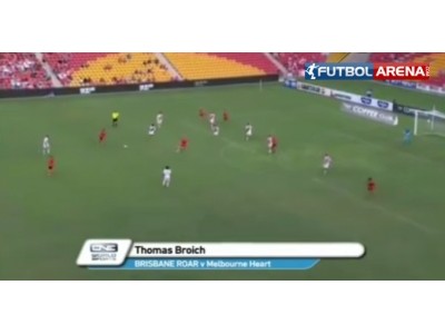 Ceza sahası dışından süper gol!