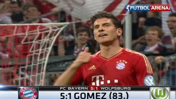 Mario Gomez'den 6 dakikada Hat Trick