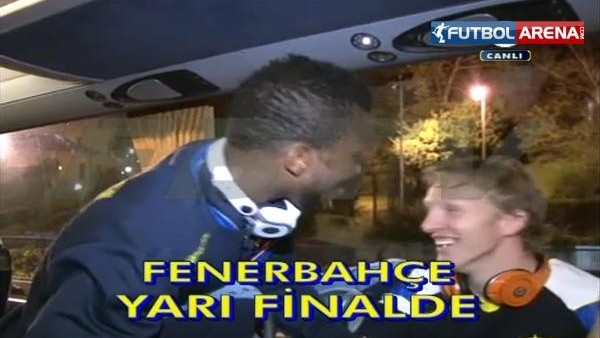 Fenerbahçe otobüsünde Yobo Dayı 
