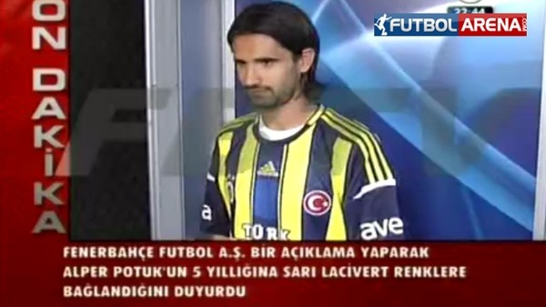 Alper Potuk formayı giydi!