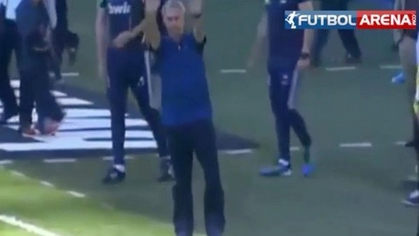 Real Madrid taraftarının Mourinho'ya vedası