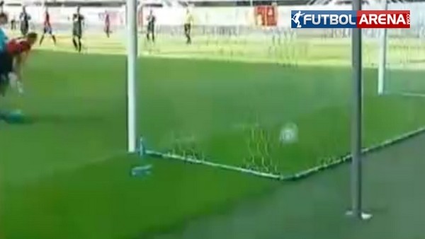 Azerbaycan'da müthiş bir rövaşata golü