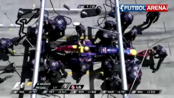 Formula 1'de feci kaza!