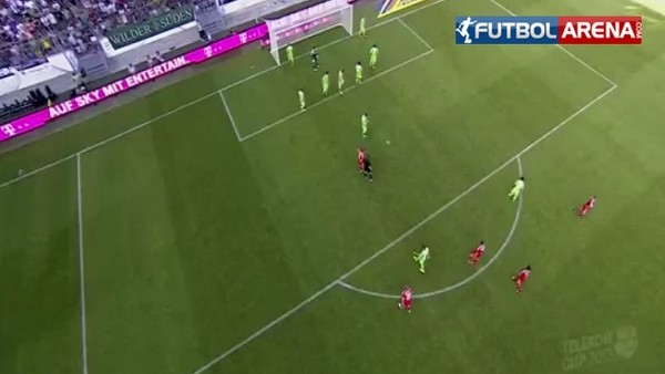 Thiago Alcantara Bayern formasıyla ilk golünü böyle attı!