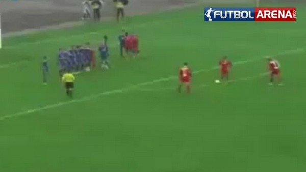 Futbol tarihindeki en iyi frikik taktiği