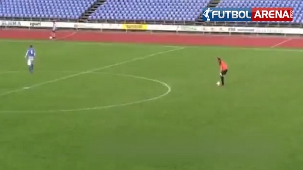 60 metreden galibiyeti getiren kaleci