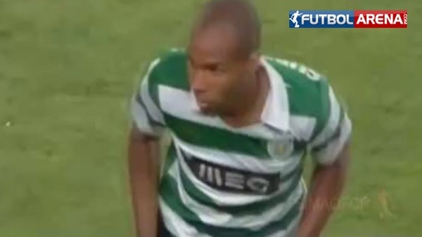 Sportingli Montero uzaktan müthiş vurdu