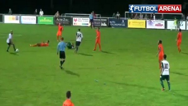 60 metreden galibiyet golünü attı!