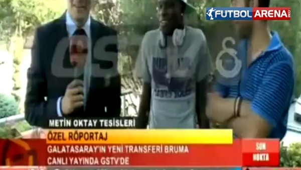 Bruma Galatasaray'da ilk röportajını verdi!