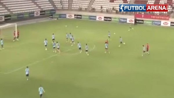 İspanya'dan ilginç antrenman