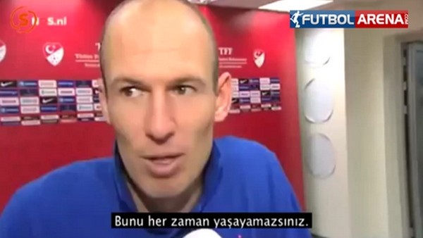 Robben, İstiklal Marşı'ndan nasıl etkilendiğini anlattı!