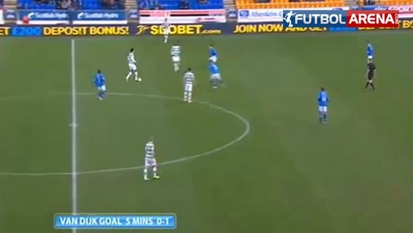 İskoçya'da dünyayı sallayan gol! Messi'yi kıskandırır...