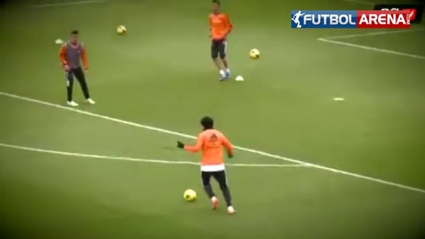 Zidane, Real Madrid antrenmanında büyüledi!