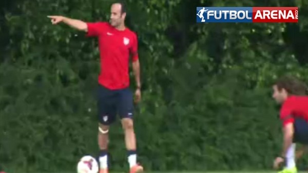 Landon Donovan saha kenarına...