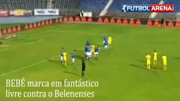 Eski Beşiktaşlı Bebe bu kez frikikten avladı!